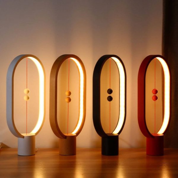 Designer LED Lamp Magnetic Ball Balance Switch Light (USB POWERED)