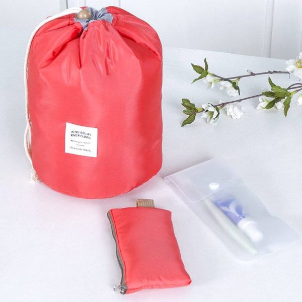 Women’s Barrel Cosmetic Bag