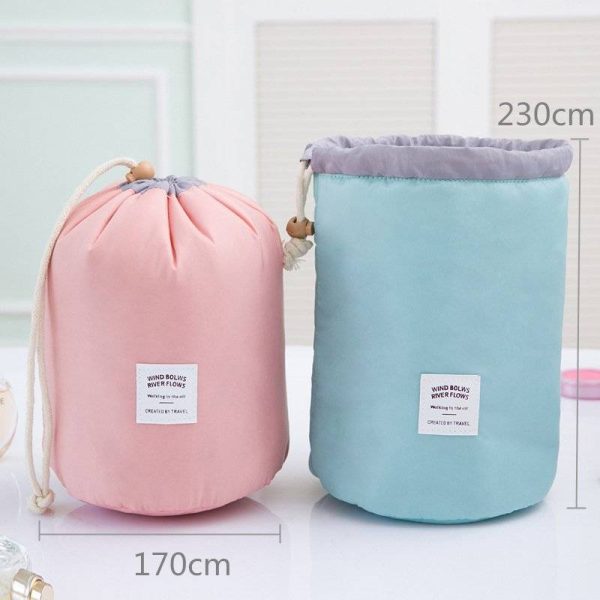 Women’s Barrel Cosmetic Bag