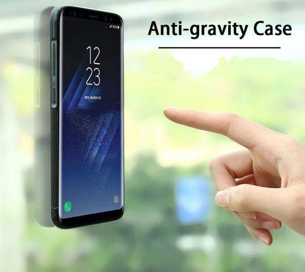 Anti Gravity Phone Case – Non Sticky Magic Gravity Phone Case – Nano Suction Case