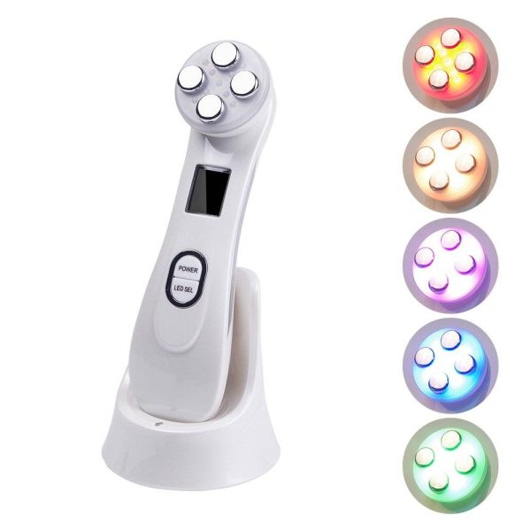 Electroporation Face Beauty Anti Aging Device 5 in1 RF & EMS Radio (No Needle Mesotherapy)