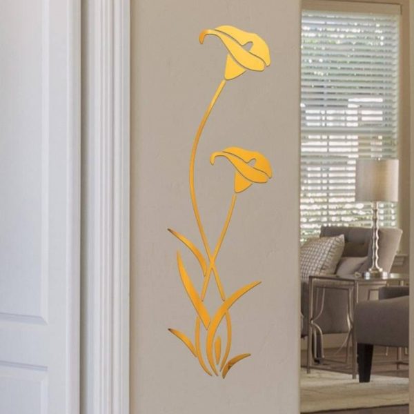 3D DIY Flower Acrylic Wall Sticker