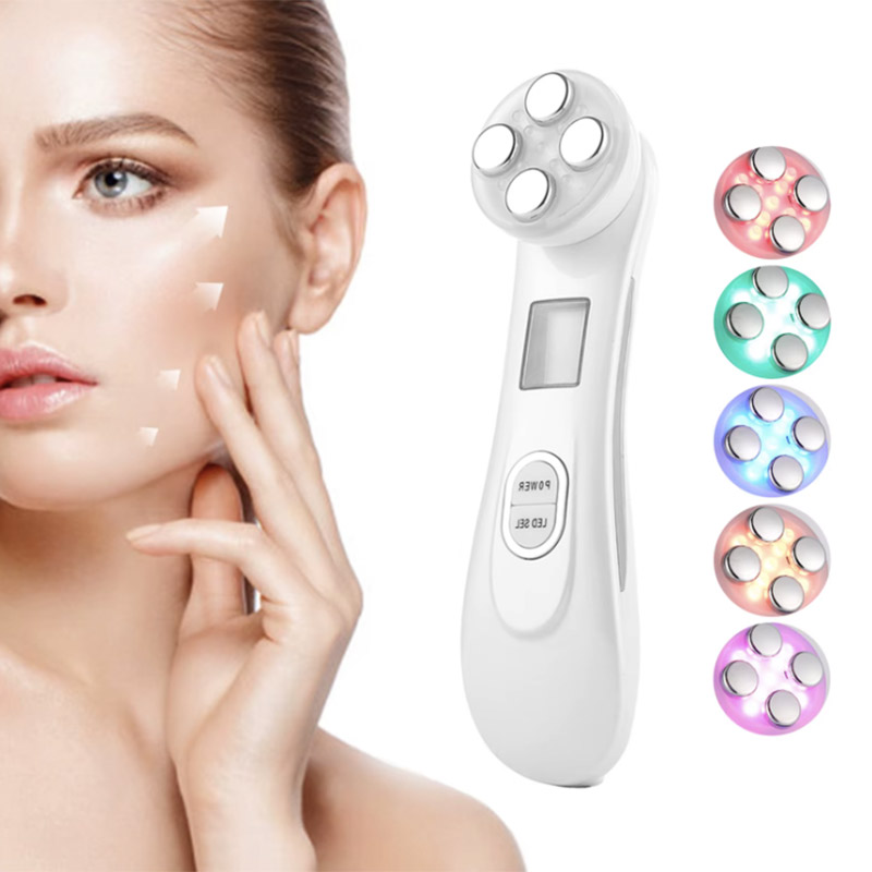 Electroporation Face Beauty Anti Aging Device 5 in1 RF & EMS Radio (No Needle Mesotherapy)