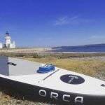 The ORCA Stand Up Inflatable Paddleboard Kit | Inflatable Travel SUP Kit Sport and Recreation