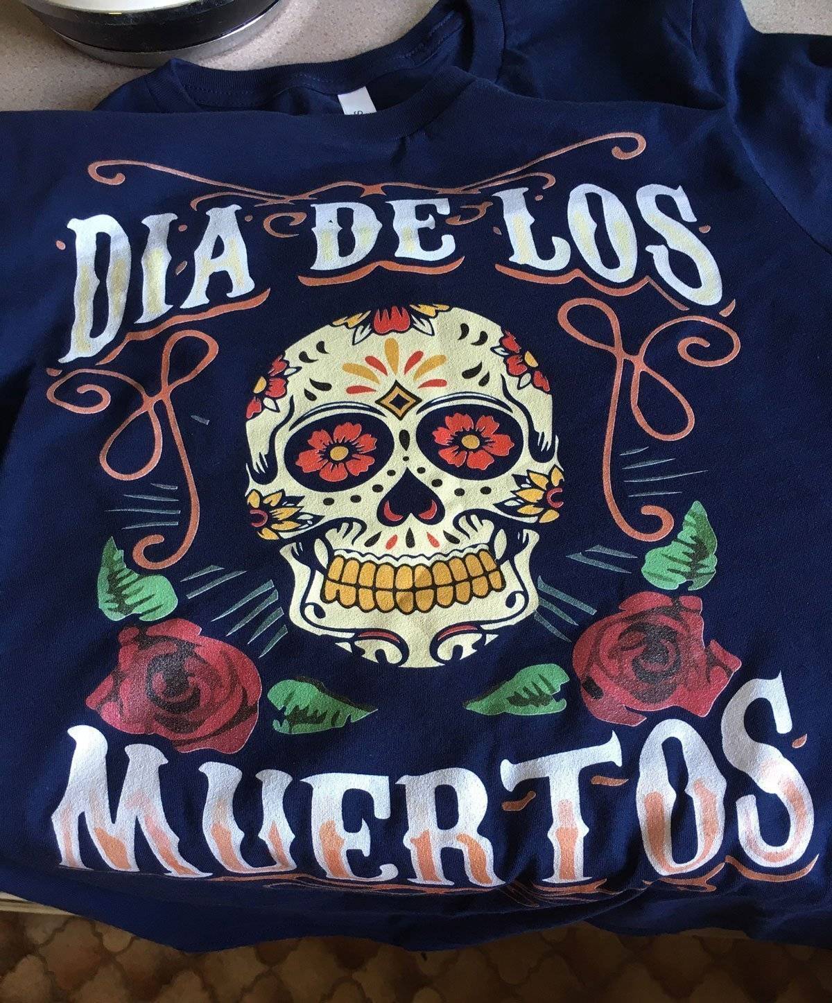 Day Of The Dead (Dia De Los Muertos) Unisex Jersey Short Sleeve T Shirt T Shirts T Shirts 