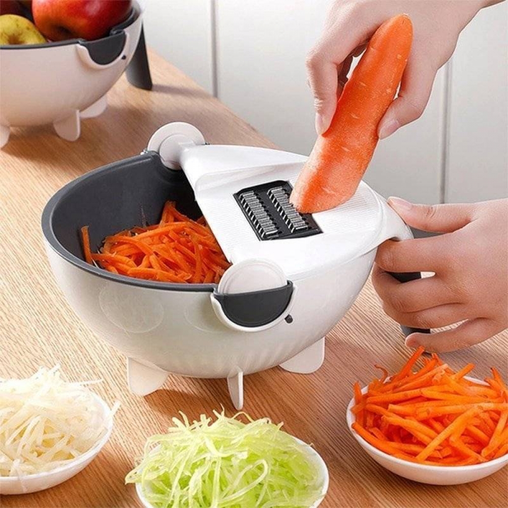 Genius Vegetable Slicer Cutter With Drain Basket - Style Review