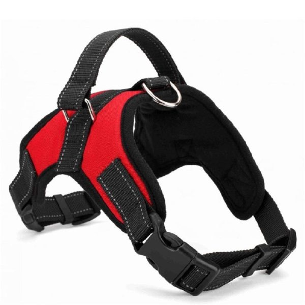 Adjustable Nylon Heavy Duty Comfortable Dog Harness Padded
