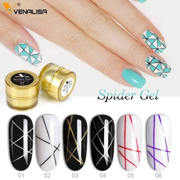 Spider Gel Nail Art Colours