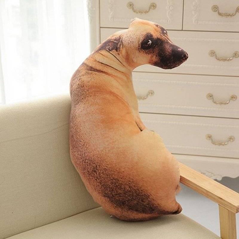 YOUR Lifelike Guilty Dog Loving Cute Dog Pillow Cushion – Dog Pillow Meme