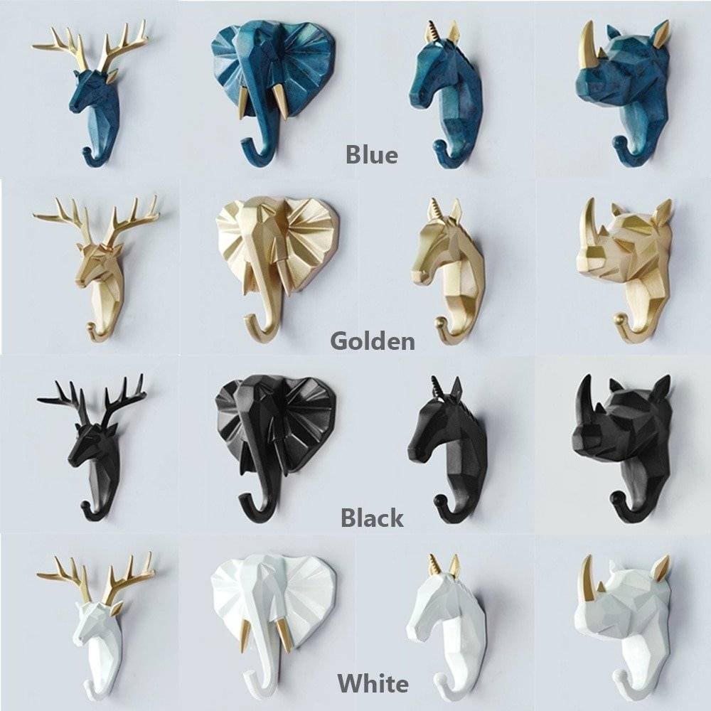 Delightful Animal Head Wall Hooks - Style Review