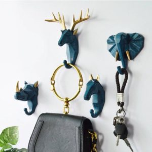 Delightful Animal Head Wall Hooks