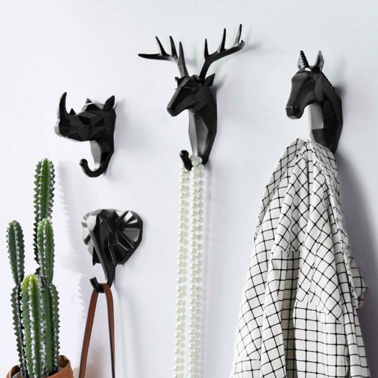 Delightful Animal Head Wall Hooks Style Review