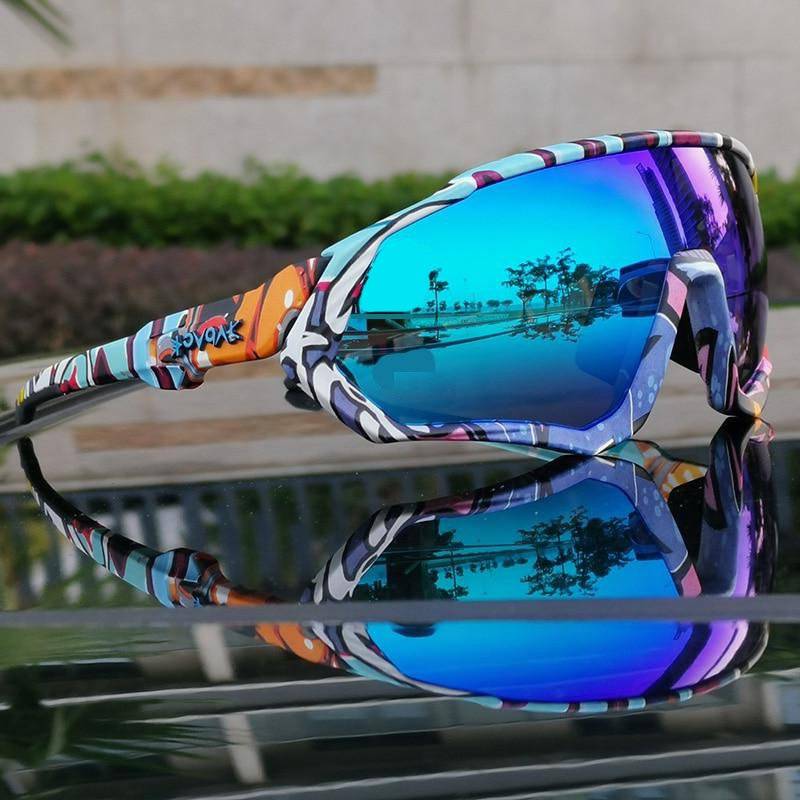 TR90 Polarized Sports Cycling Sunglasses MTB  Mountain Bike Myopic Frame