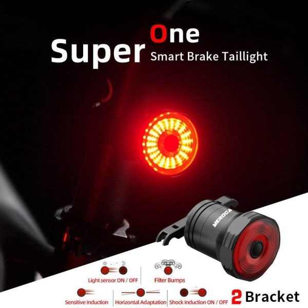 Smart Rear Bike Light | Auto Brake Function | LED Cycle Light