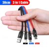 0.3m 3 in 1 Cable