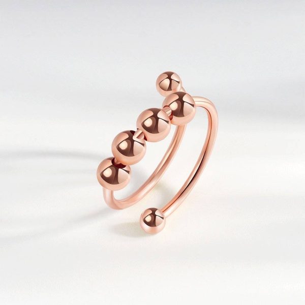 Anxiety Ring For Women Elegant Smooth Touch