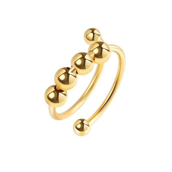 Anxiety Ring For Women Elegant Smooth Touch