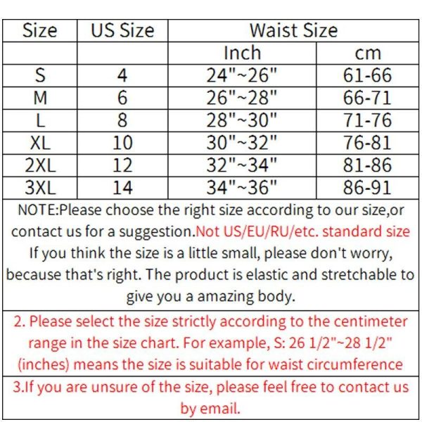 High Waist Tummy Control Panties For Women Thong Style Body Shaper