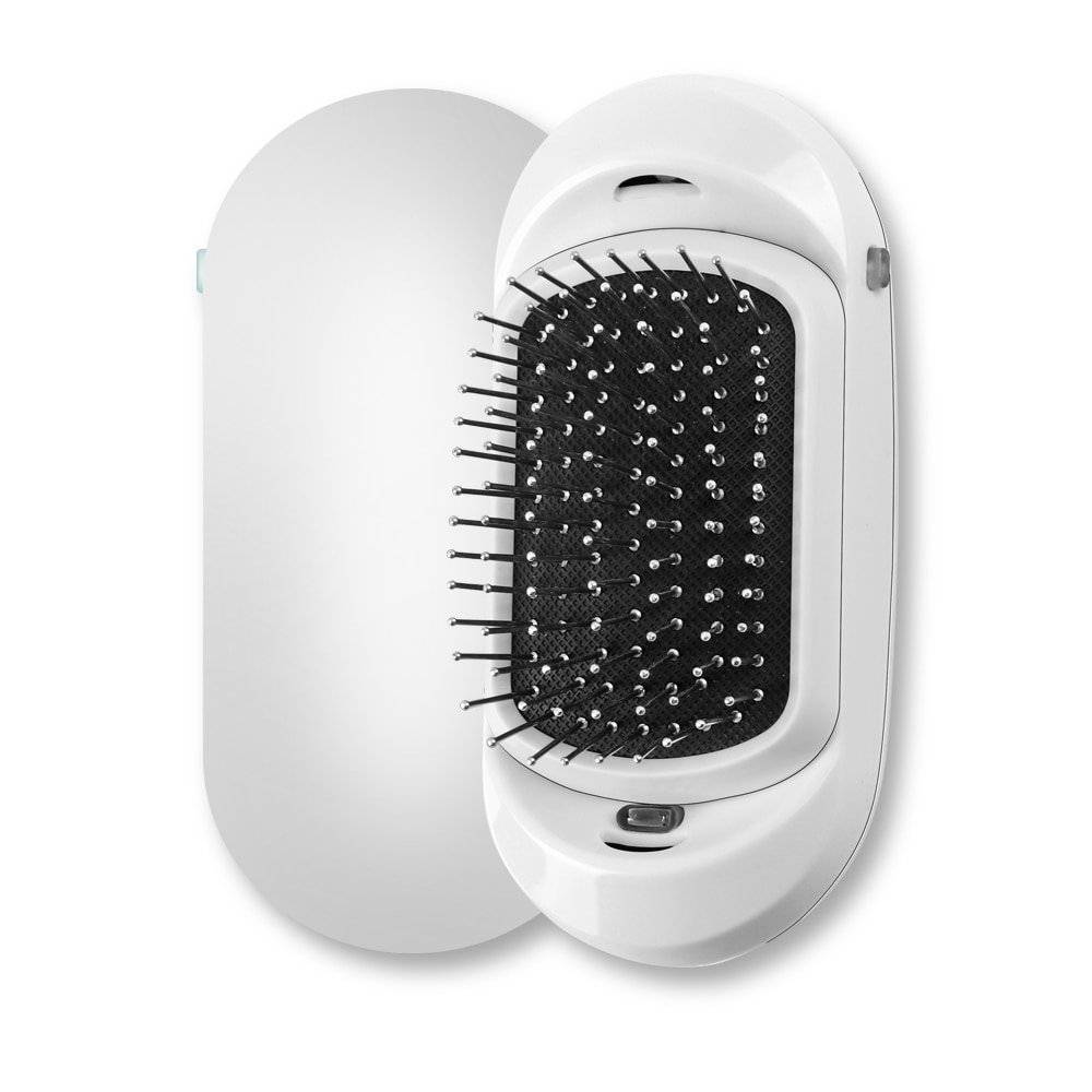 Anti Frizz Ionic Styling Hair Brush Calm Frizzy Flyaway Hair - Style Review