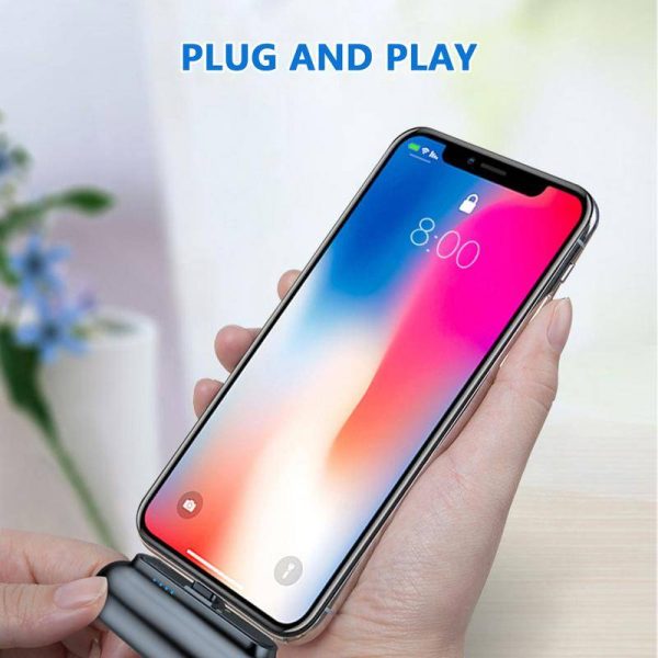 Small Power Bank 3000mah by Chargies the Mini Portable Charger 3-In-1 Magnetic Plug