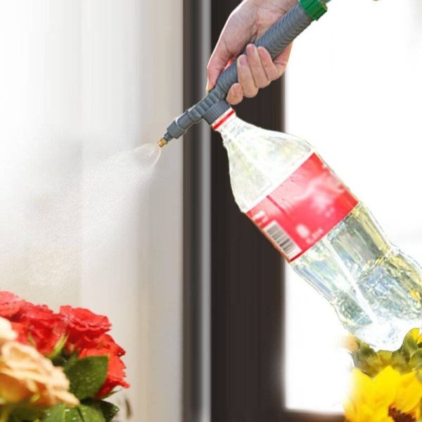 Drinks Bottle Gardening Sprayer With Adjustable Nozzle