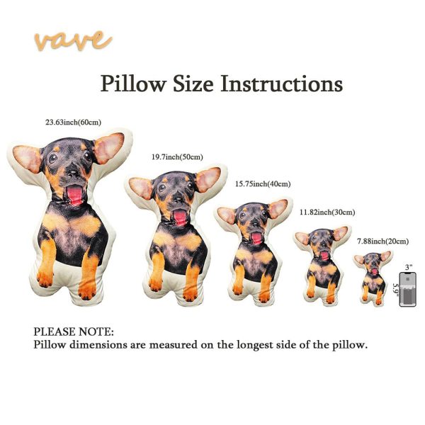 Photorealistic Personalized Pet Cushion