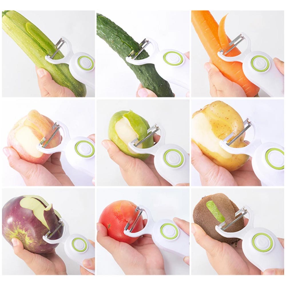 Electric Peeler - Vegetable Peeler- USB Rechargeable Fruit Peeler - Style  Review