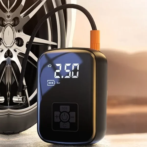 Mini Tire Inflator Pump - Wireless Car Air Compressor for Auto, Motorcycle,  Bicycle, Boat, and Inflatables - Style Review